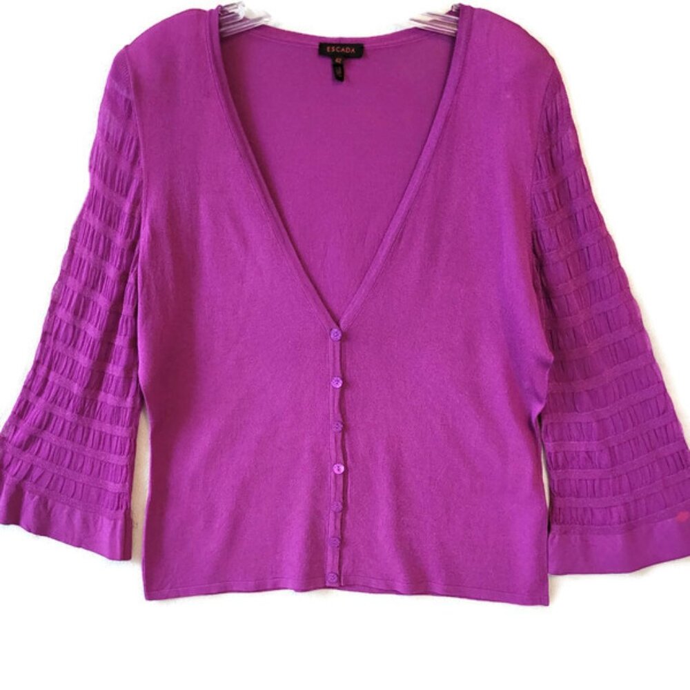 Escada Cardigan Womens Lightweight